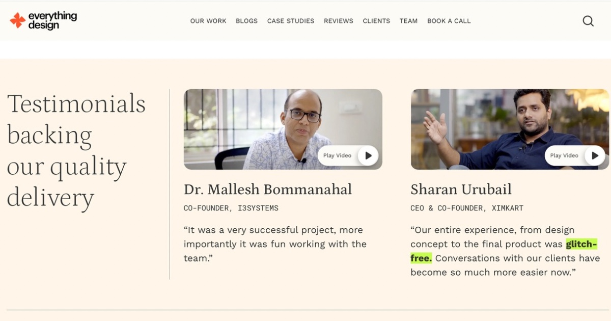 Everything Design Landing Page