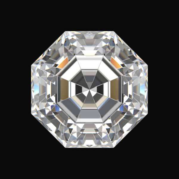 Octagon Step Cut Diamond
