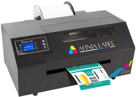 Afinia L502 printing color product labels