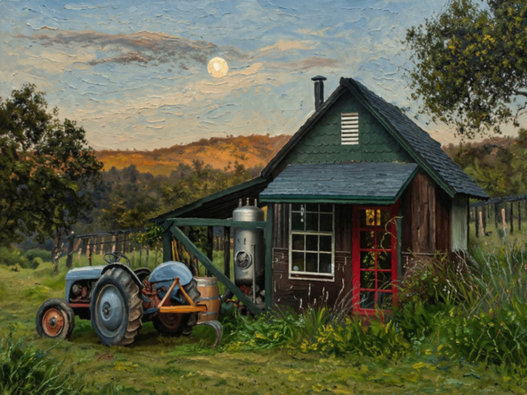 Storage Shed of a working vineyard