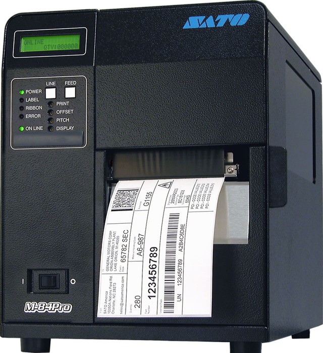 SATO M84Pro(6) 609 dpi Thermal Transfer Label Printer w/ Dispenser/Ethernet | WM8460241