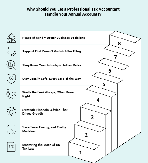 Why Should You Let a Professional Tax Accountant Handle Your Annual Accounts Infographic