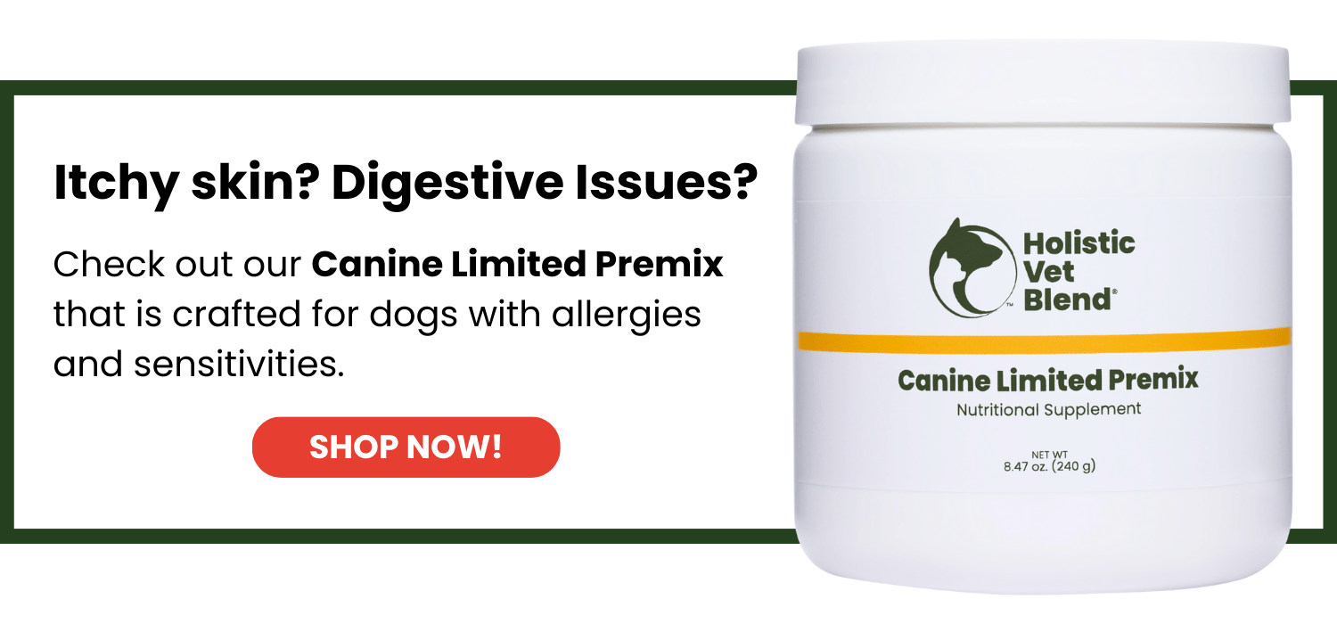 Holistic Vet Blend Canine Limited Premix Product Ad