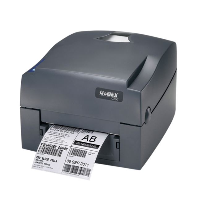 Godex G500 4-Inch Wide 203 dpi Desktop Thermal Transfer Label Printer