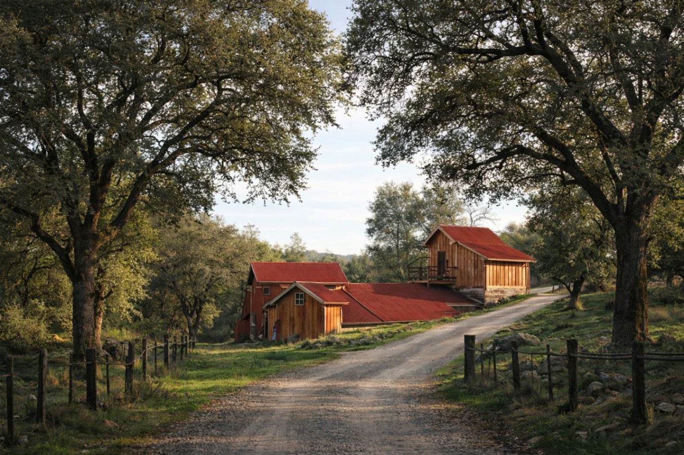 private country road leads to the tasting room