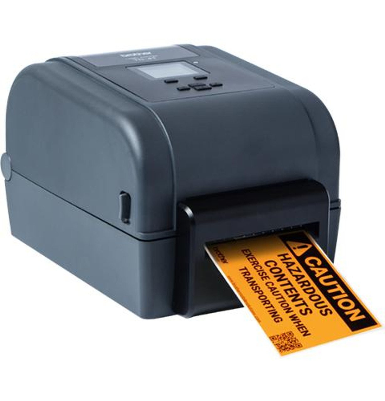 Brother TD-4750TNWBCS 4", 300 dpi Thermal Transfer Safety Sign & Facility ID Label Printer With WiFi/Bluetooth