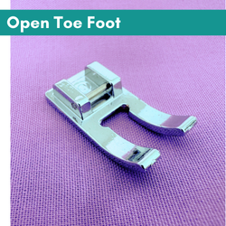 Open toe foot