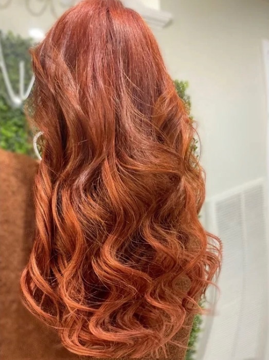Hair color done at Noelle Salon