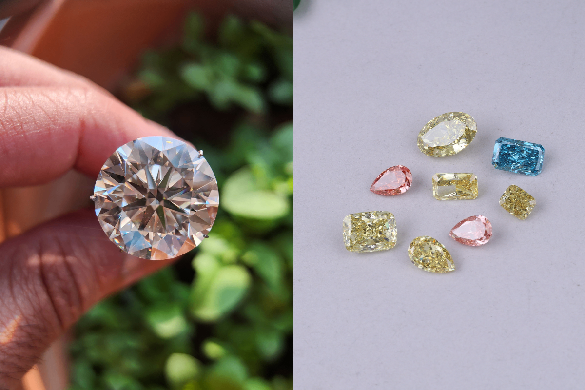 fancy color loose diamonds and 10 ct round loose diamond