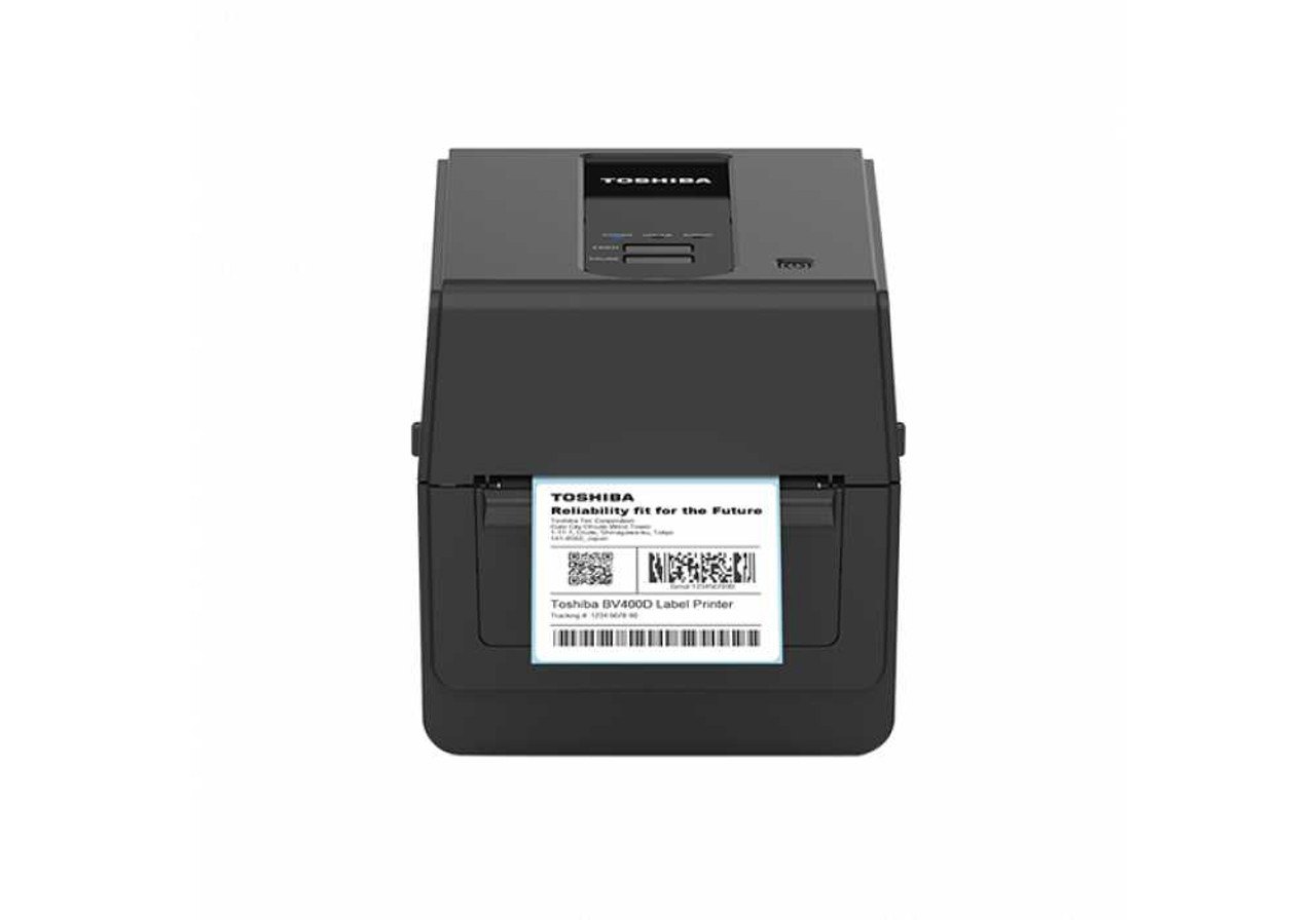 Toshiba Tec BV420D-TS02-QM-S | 4" 300 dpi Direct Thermal Desktop Printer
