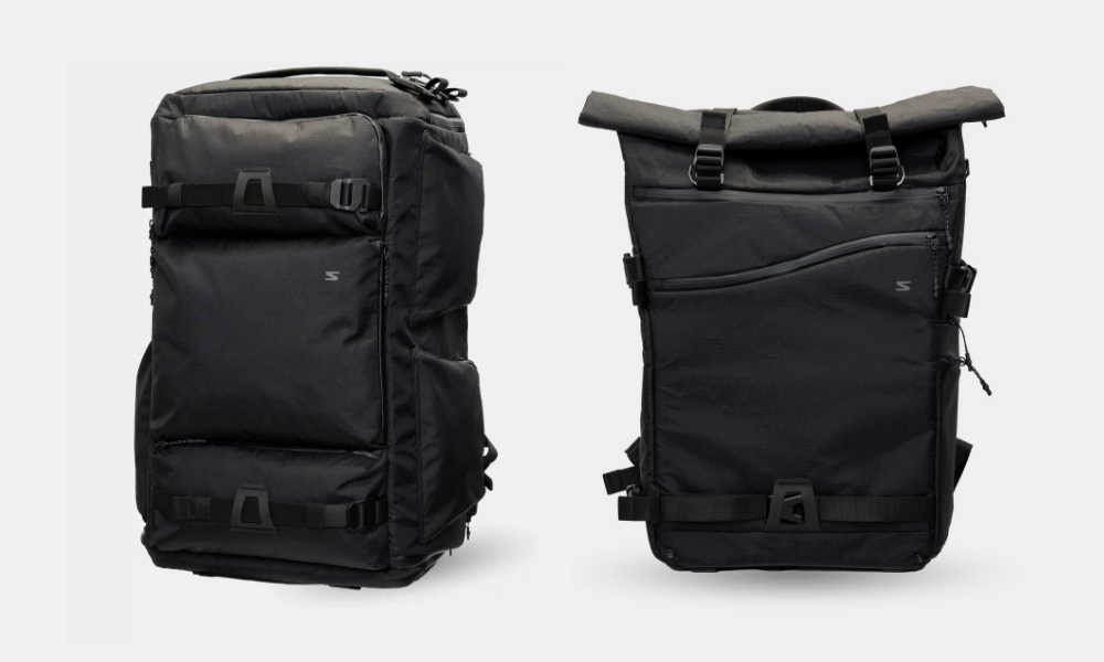 Sakk Pack V2 and Rolltop Ranger 25L large camera backpacks