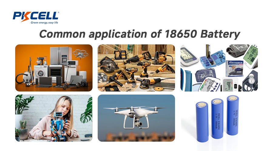 Common Application of 18650 Battery