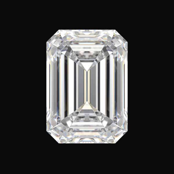Emerald cut diamonds