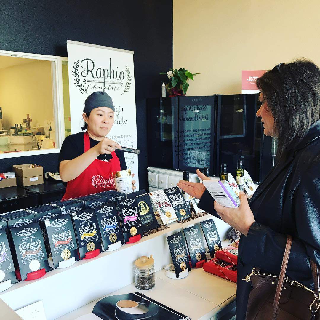 Sampling Chocolates and Raphio