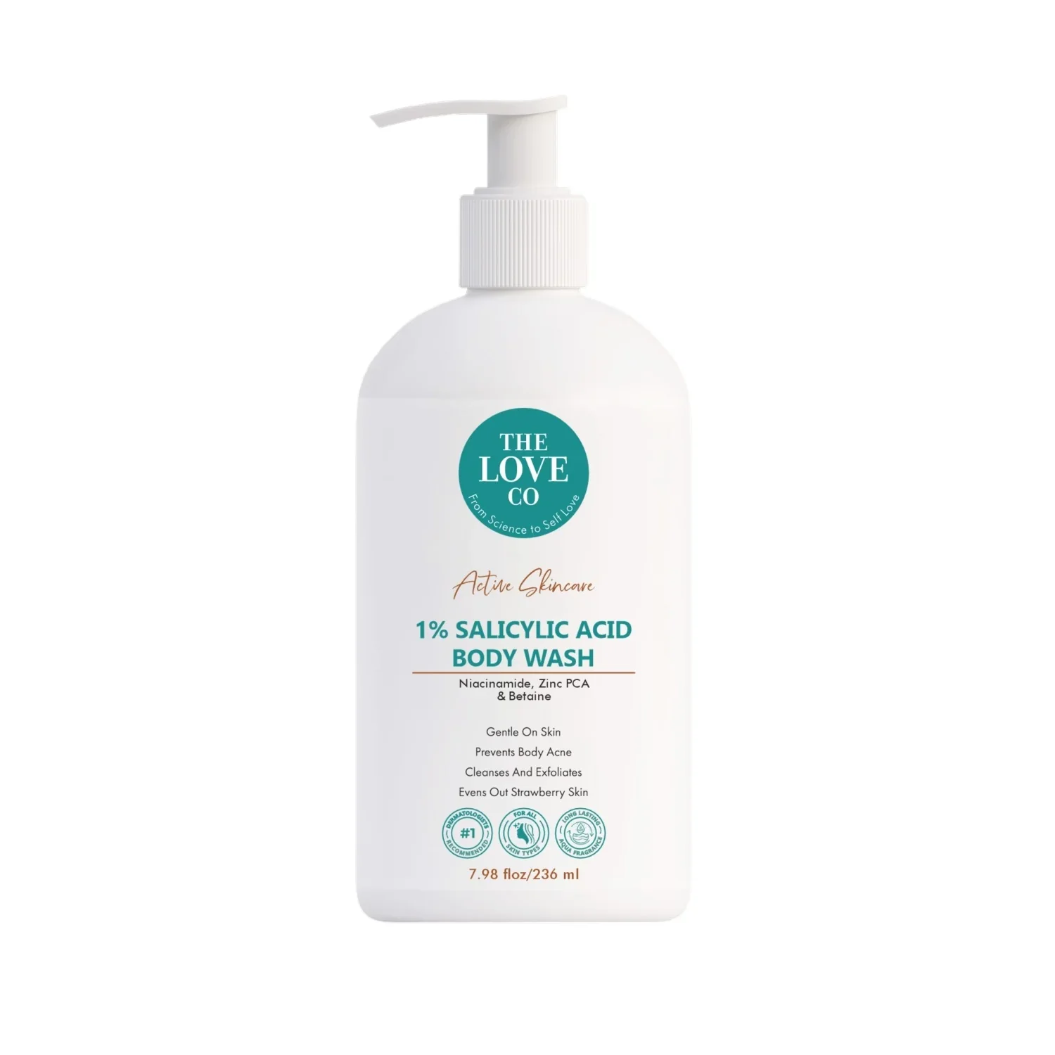 The Love Co 1% Salicylic Acid Body Wash