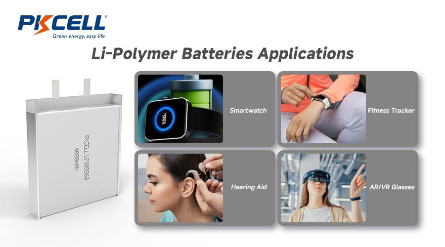 Li-Polymer Batteries Applications