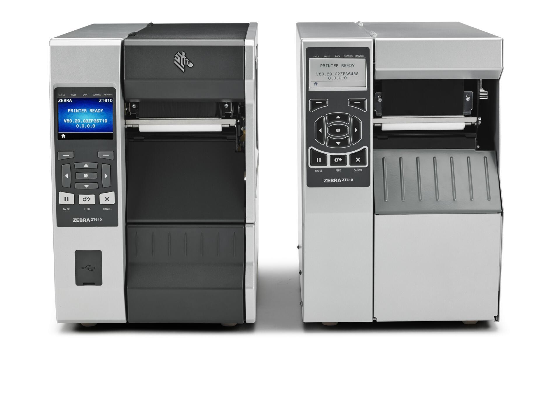 Zebra Industrial thermal transfer label printers