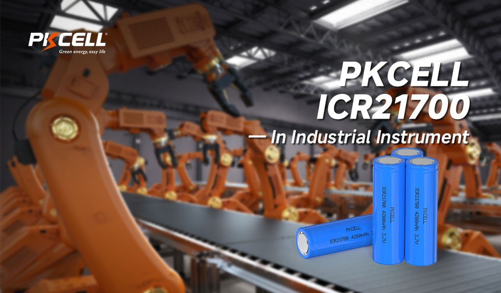 Endüstriyel Cihazlarda PKCELL ICR21700 Pil