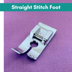 straight stitch foot