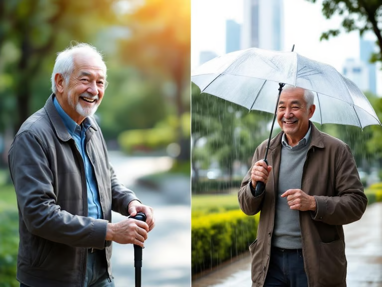 Umbrella Walking Sticks