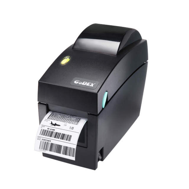 Godex DT2x 2" Direct Thermal Barcode Printer, 203 dpi, 7 ips