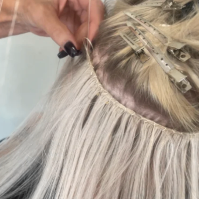 Sew-in hair extensions