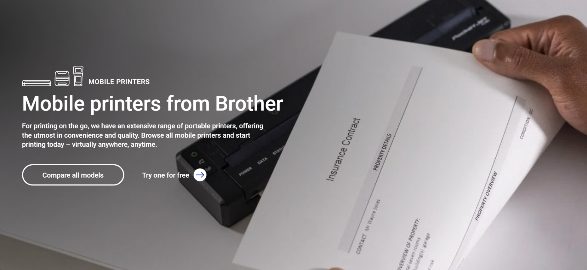 Brother mobile printers