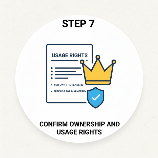 Confirm Ownership and Usage Rights