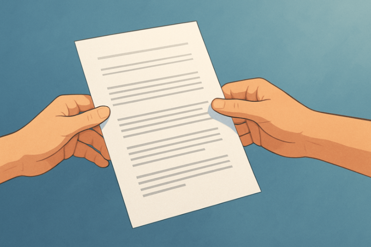NDIS plan paperwork on a table, representing plan management and funding support