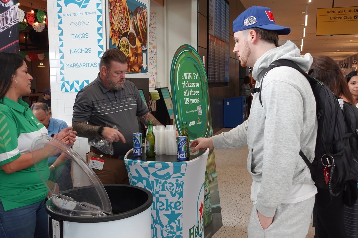 Heineken on ground feedback