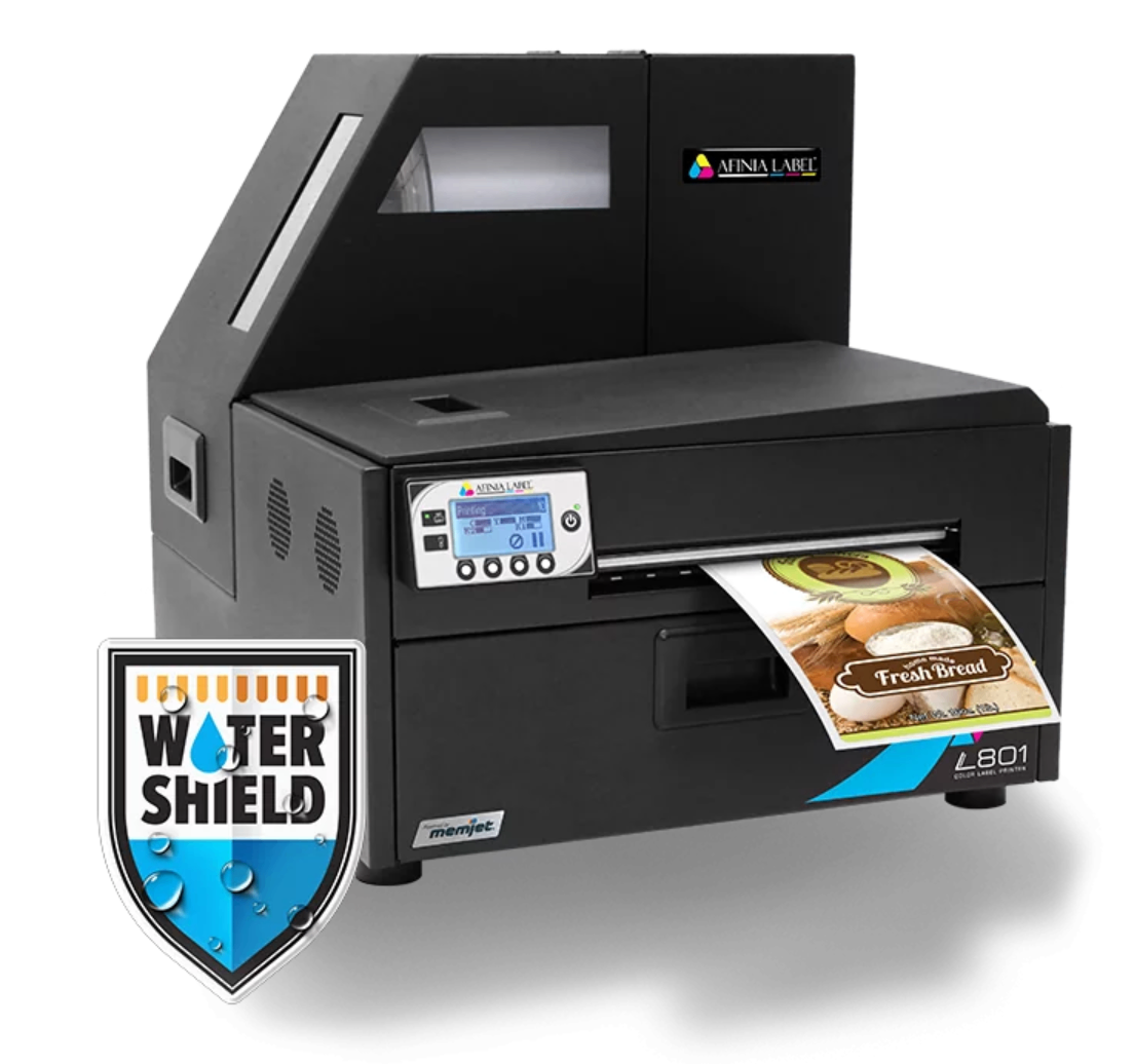 Afinia L801 color label printer with Memjet Technology