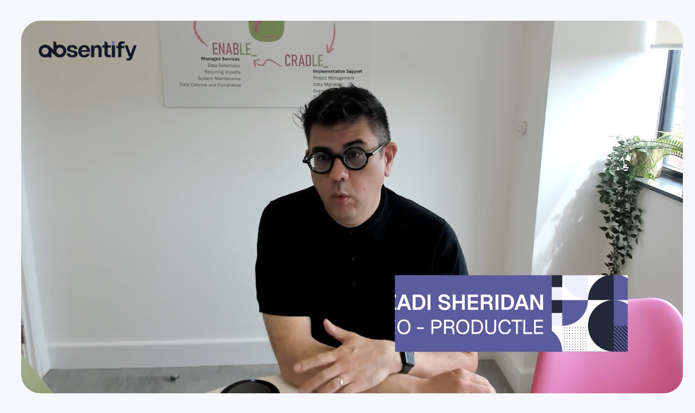 Screenshot of Absentify testimonial