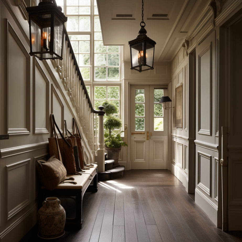 Hallway Wall panelling