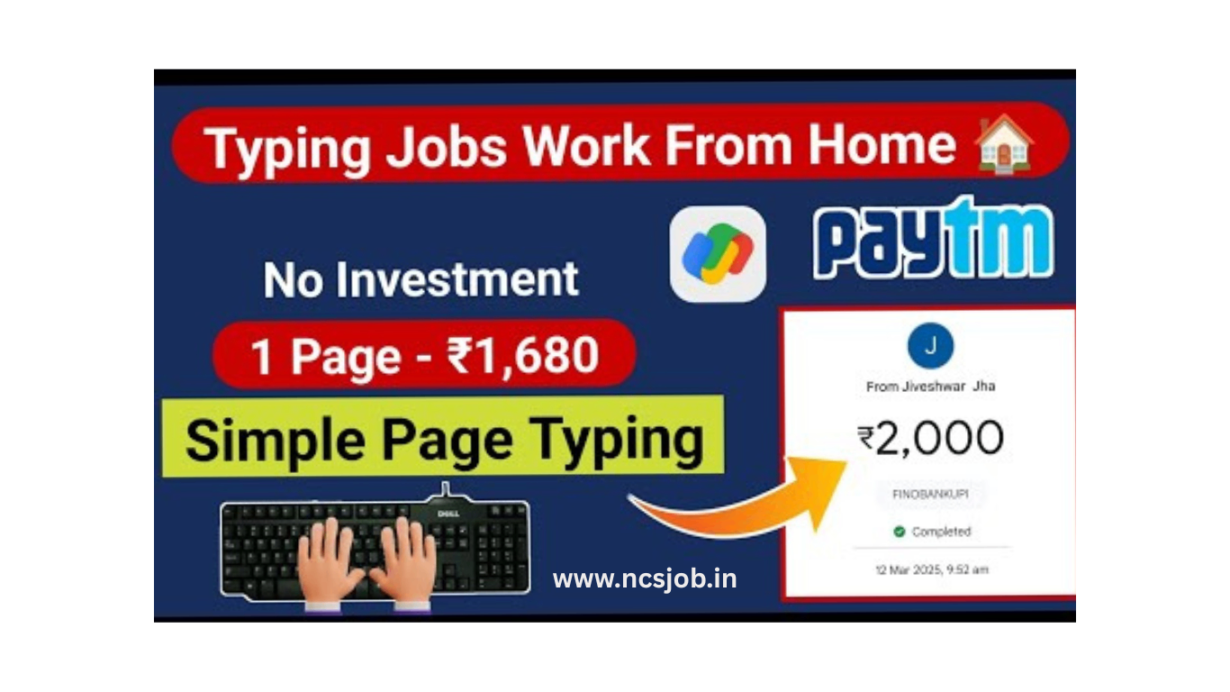 Typing Jobs From Home