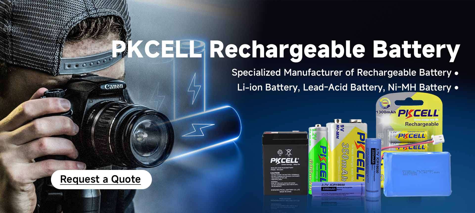 Kit Batterie Ricaricabili Al Litio Con Caricatore: 4 AA + 4 AAA, 3700mWh E Ricarica Rapida In 2h!