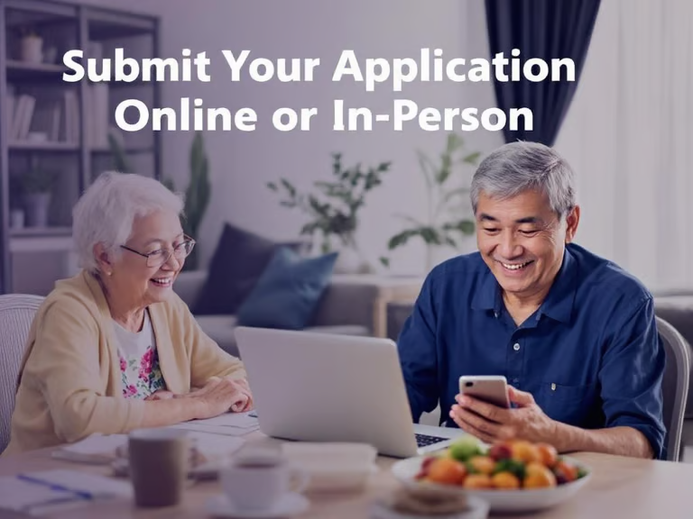 Submit Your Application Online or In-Person
