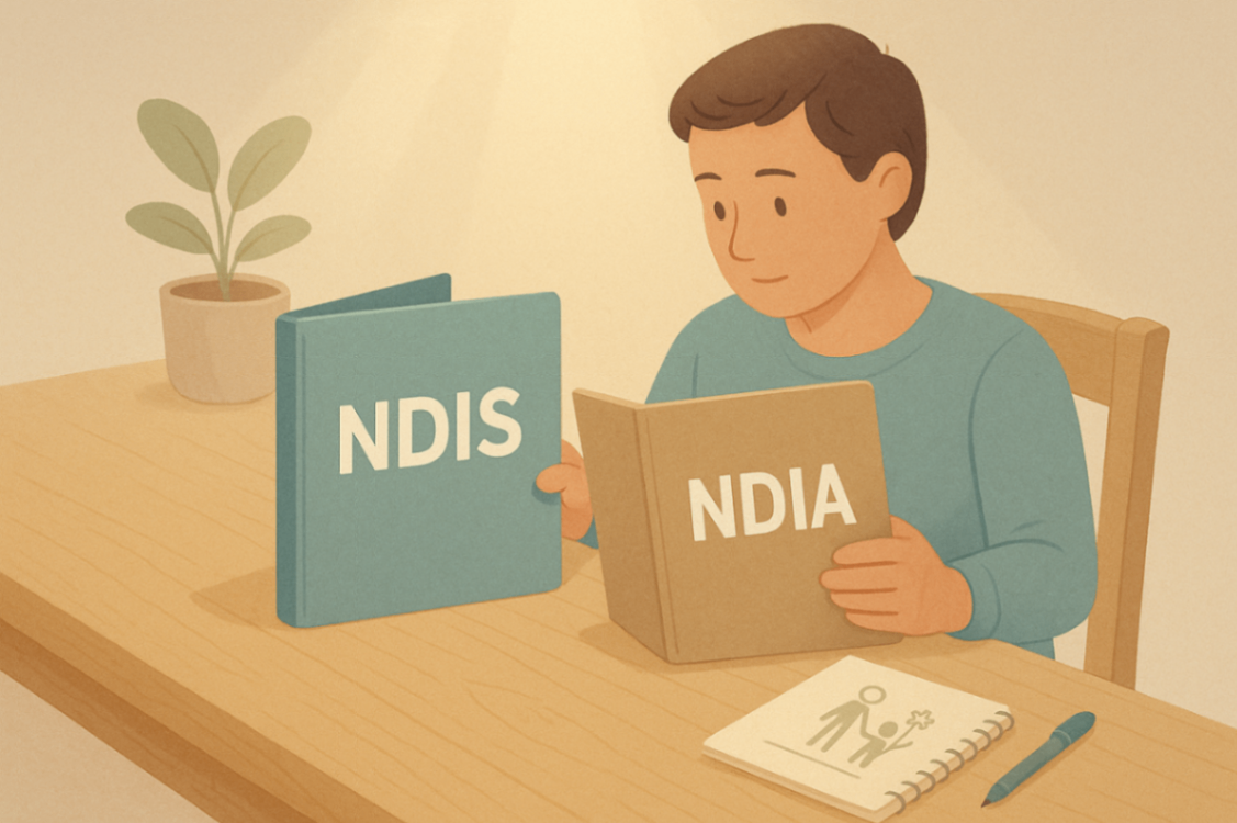 Parent comparing NDIS and NDIA to understand the difference.