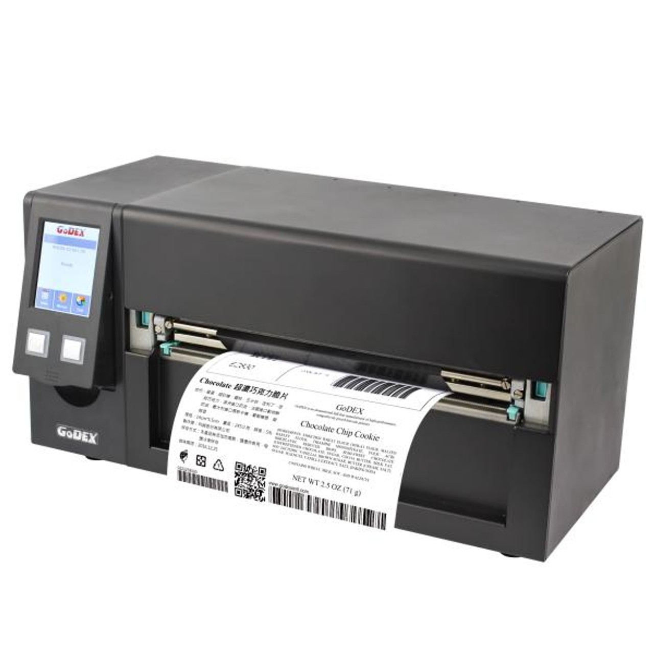 Godex HD830i 8.6” Wide 300 dpi Thermal Transfer Barcode Label Printer