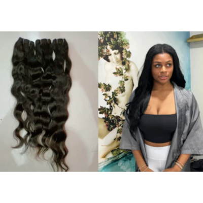 Hair extensions on and off