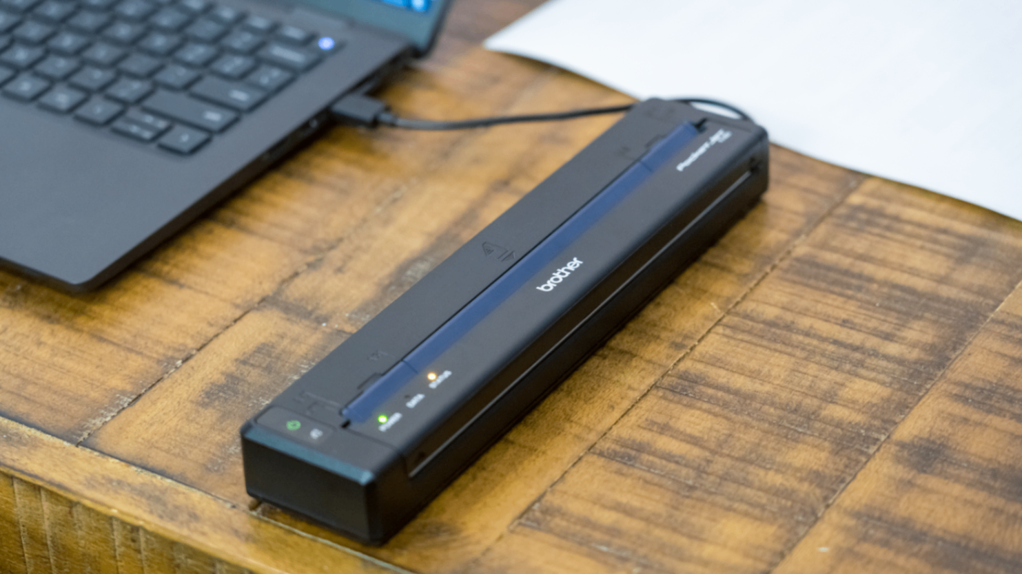Pocketjet 822 mobile printer connect to computer with usb
